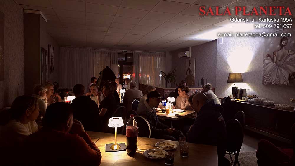 Sala Planeta – wnętrze