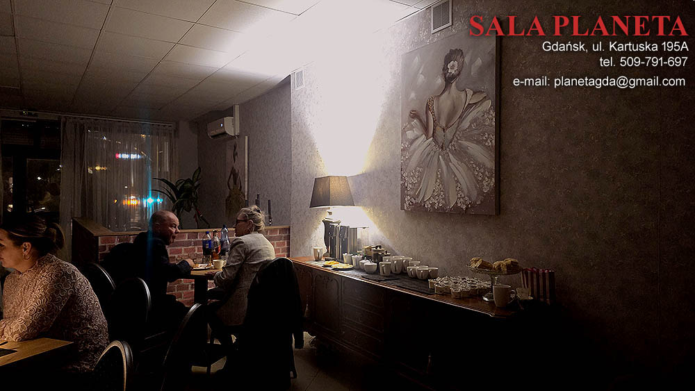 Sala Planeta – wnętrze