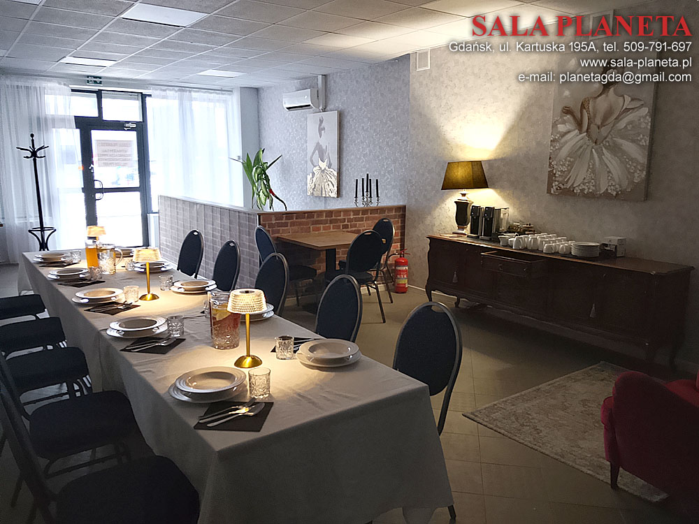 Sala Planeta – wnętrze